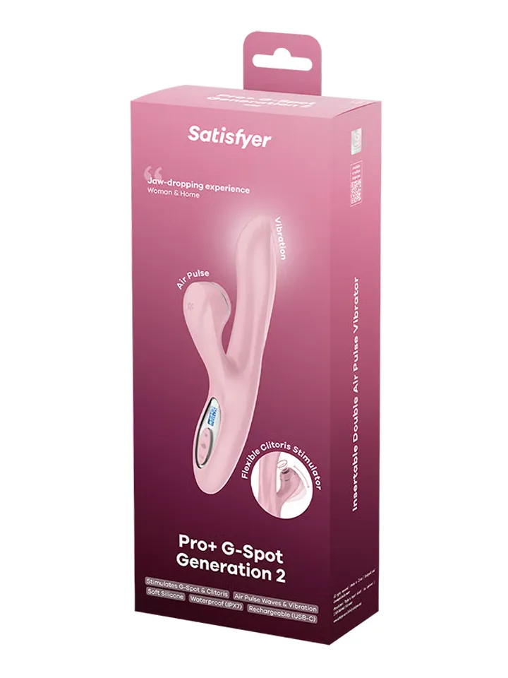 Satisfyer Pro G-Spot Rabbit Pink - G-punktsvibrator 8