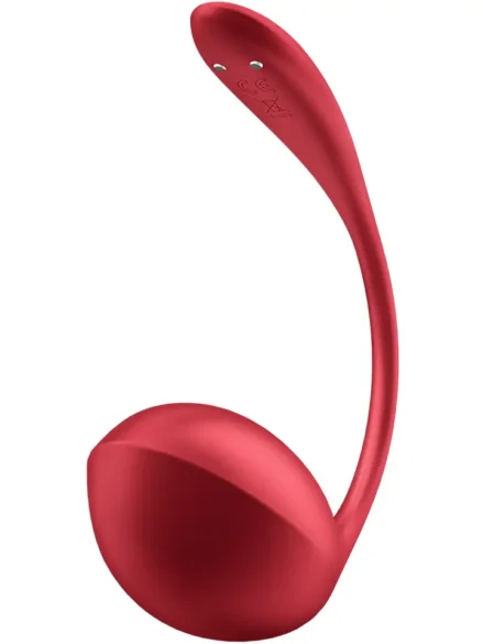 Satisfyer Shiny Petal Connect App Red - Appstyrt vibrerande ägg 4