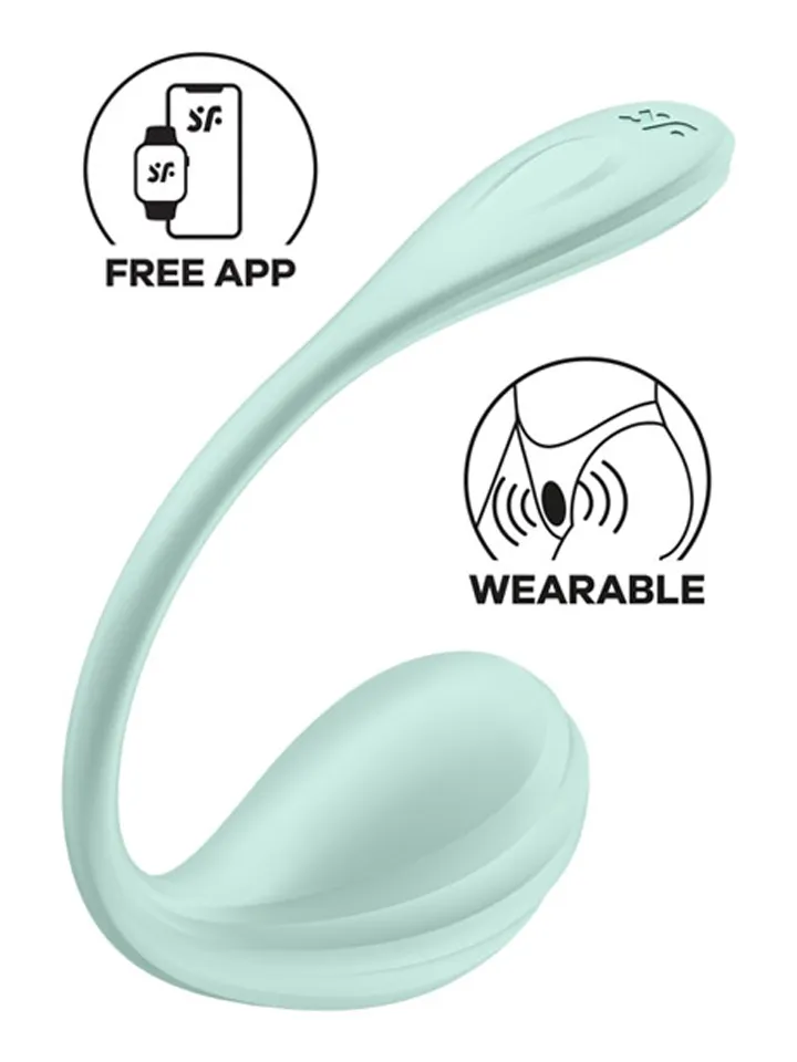 Satisfyer Smooth Petal App Vibrator - Appstyrt vibrerande ägg 1