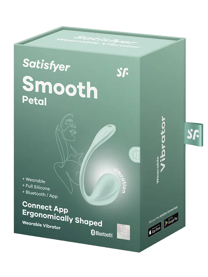 Satisfyer Smooth Petal App Vibrator - Appstyrt vibrerande ägg 5