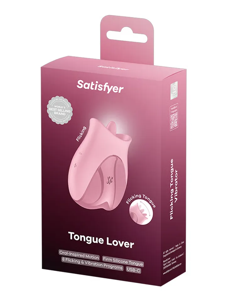 Satisfyer Tongue Lover Flicking Clitoral Stimulator - Klitorisvibrator 6