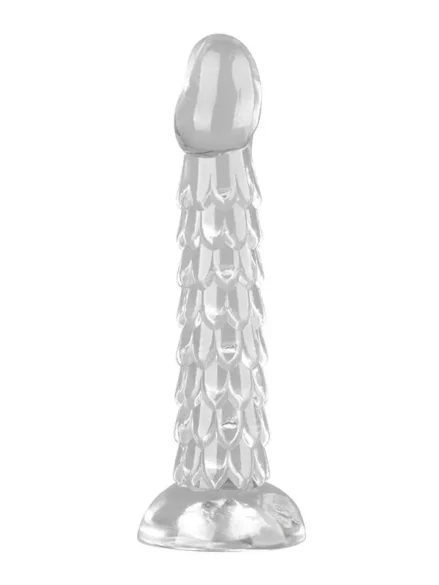 Scales Mush Transparent Dildo 23 cm - Monster dildo 1