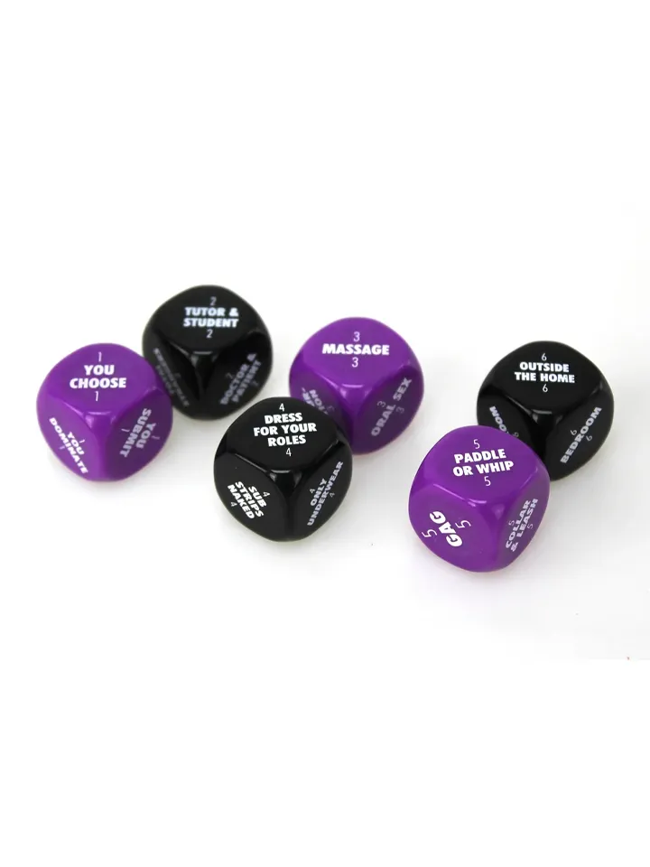 Sexy 6 Dice Kinky Edition - Tärningsspel för sex 2