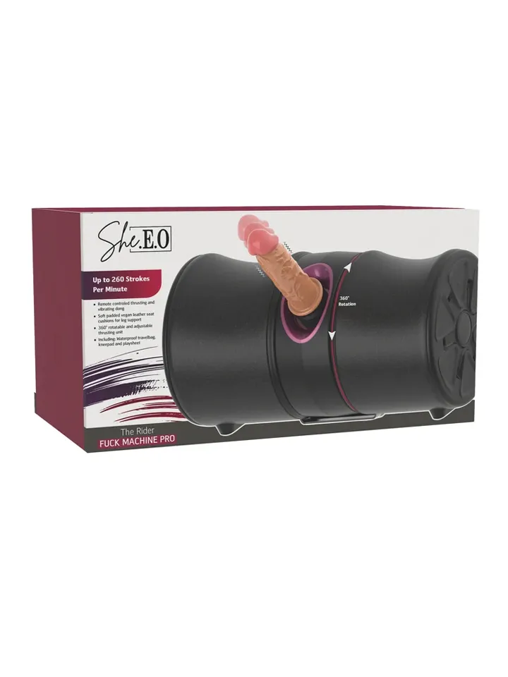 She.E.O The Rider Fuck Machine Pro 220V - Sexmaskin 0
