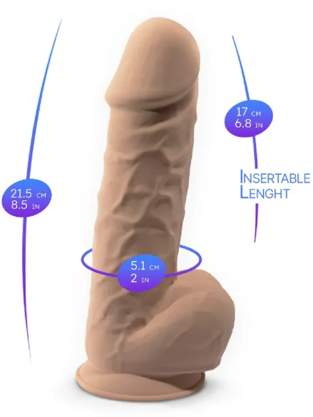 Silex-D The Original Dildo 21,5 cm - Realistisk dildo 3