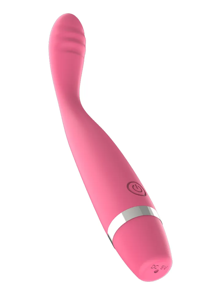 Silicone G-Spot Massager Pink - G-punktsvibrator 2
