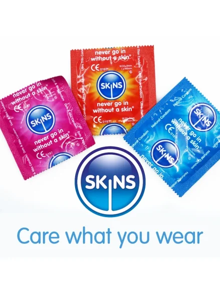 Skins Assorted Condoms 16-pack - Mixade kondomer 2