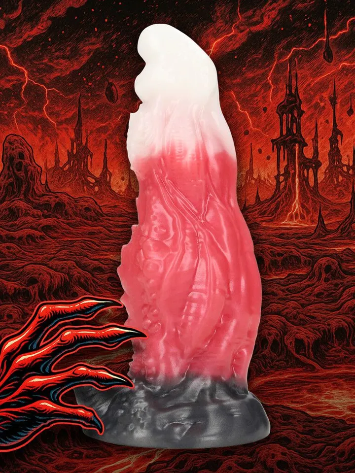 Space Night Fiend Silicone Dildo 20 cm - Dragon dildo 0