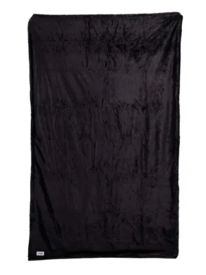Splash Blanket Furlush Black Large 200x200 cm - Sex lakan 1
