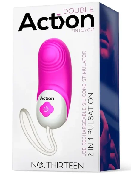 Stimulator Egg 2 in 1 Vibration & Pulsation - Vibrerande ägg 4