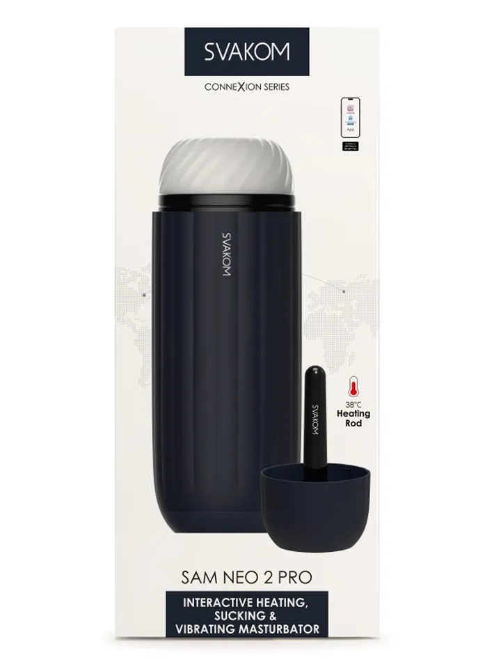 Svakom Sam Neo 2 Pro Interactive Masturbator - Masturbator med motor 4