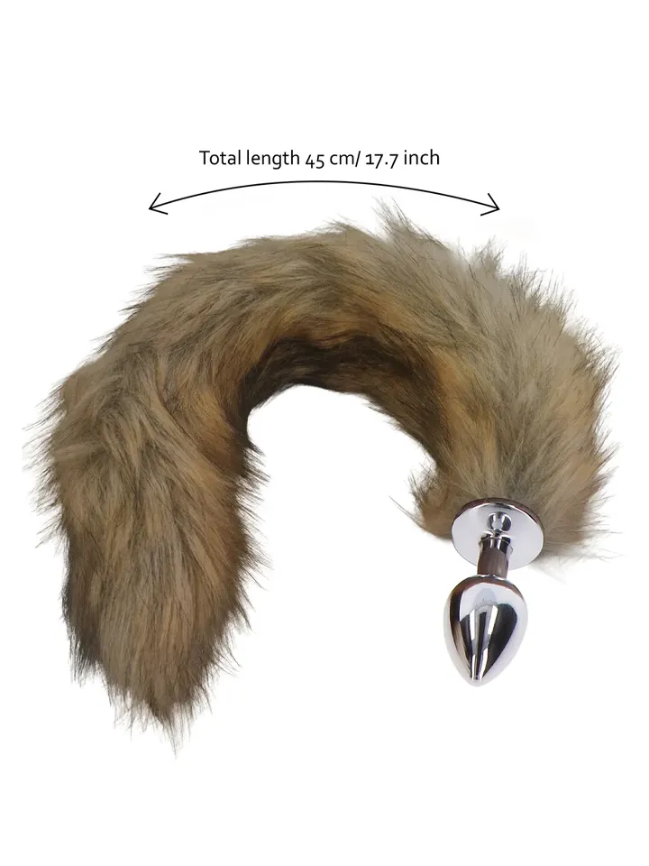 Taboom Foxtail Buttplug - Analplugg med svans 0