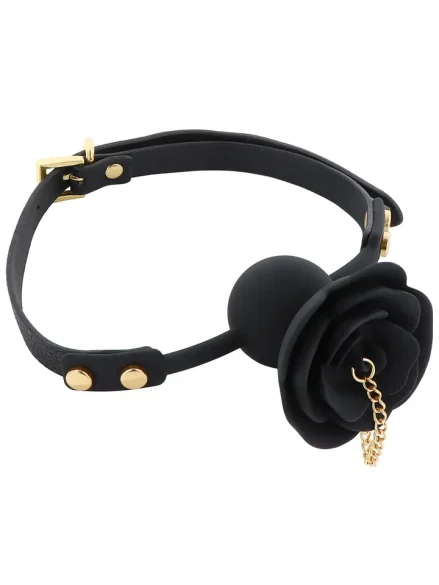 Taboom Rose Ball Gag With Plug - Gagball 2