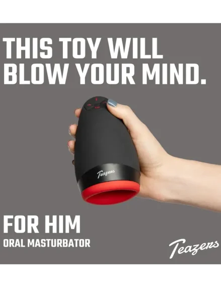 Teazers Heat & Vibration Masturbator - Masturbator med vibration 4