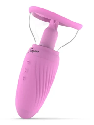 Teazers Suction Cup With Clitoris Vibrator - Klitorispump med vibrator 1
