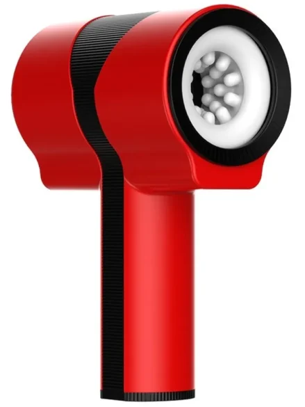 Teles Scoop Automatic Masturbator Twist & Turn Red - Automatisk Masturbator 4
