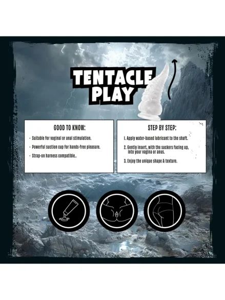 Tentacle Play Jelly Dildo 22 cm - Monster dildo 4