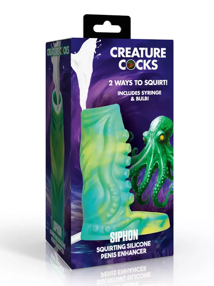 Tentacle Squirting Penis Enhancer - Penisöverdrag 0
