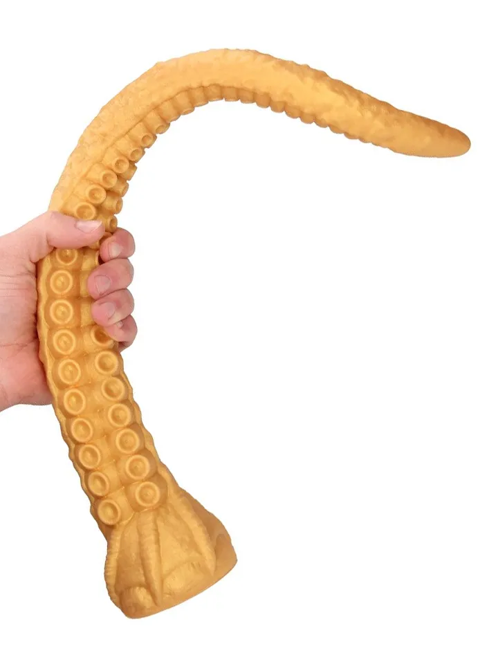 Tentacle Tyrant Anal Snake Golden 55 cm