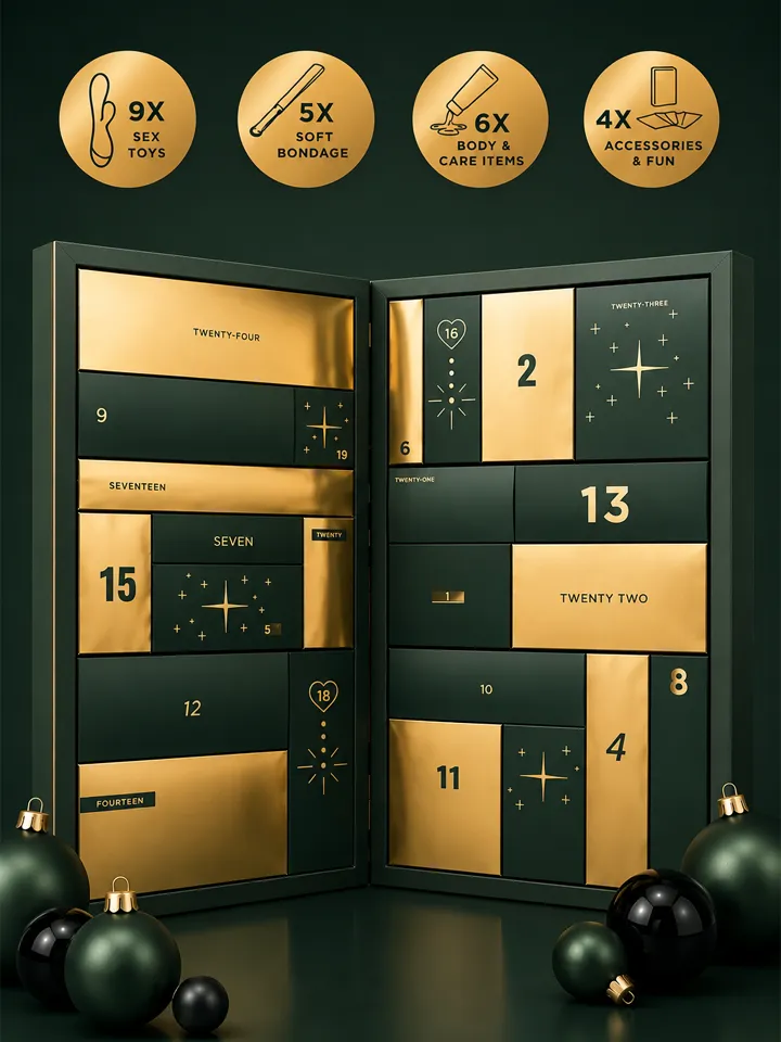 The Naughty & Nice Advent Calendar 2026 - Adventskalender sexleksaker 2