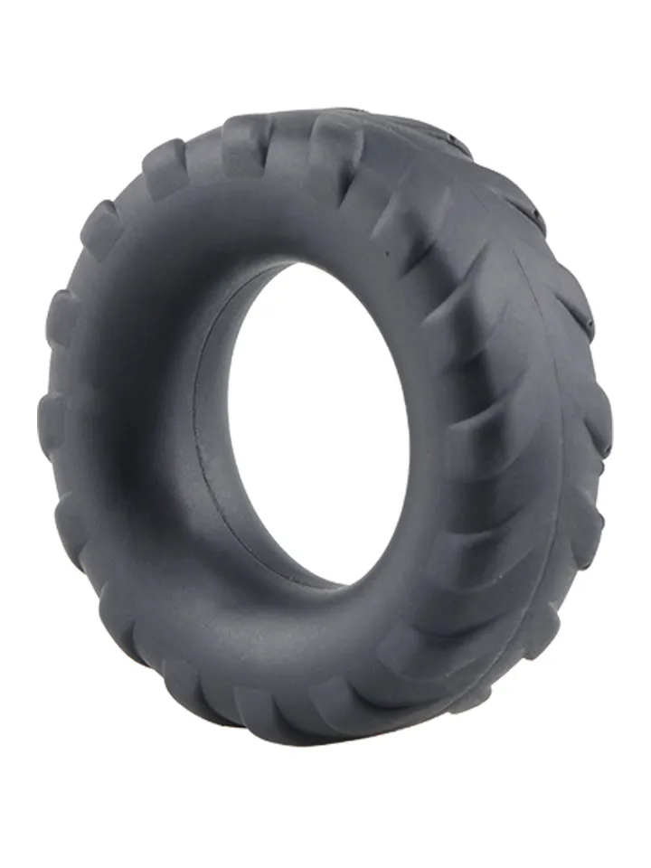 Tire Silicone Power Ring Black - Penisring 1