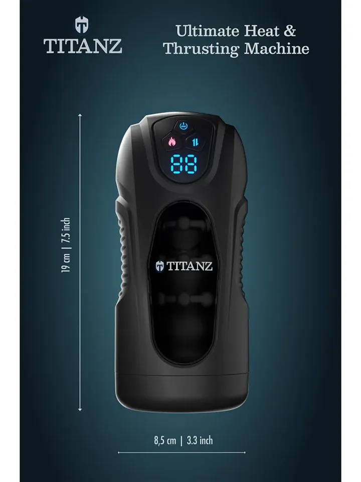Titanz Ultimate Heat & Thrusting Machine - Masturbator 0