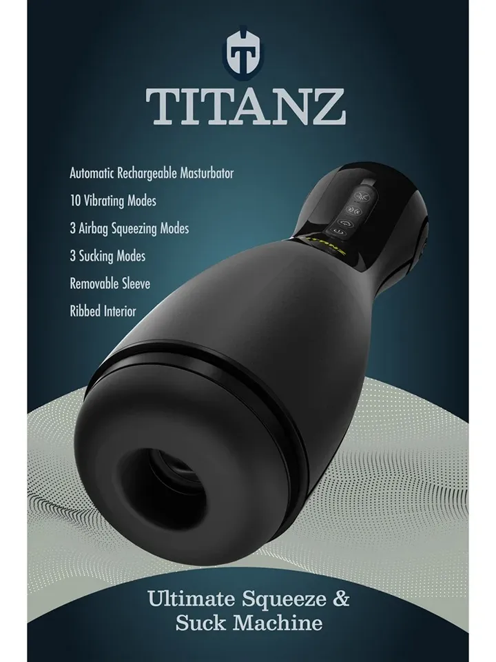 Titanz Ultimate Squeeze & Suck Machine - Masturbator 0