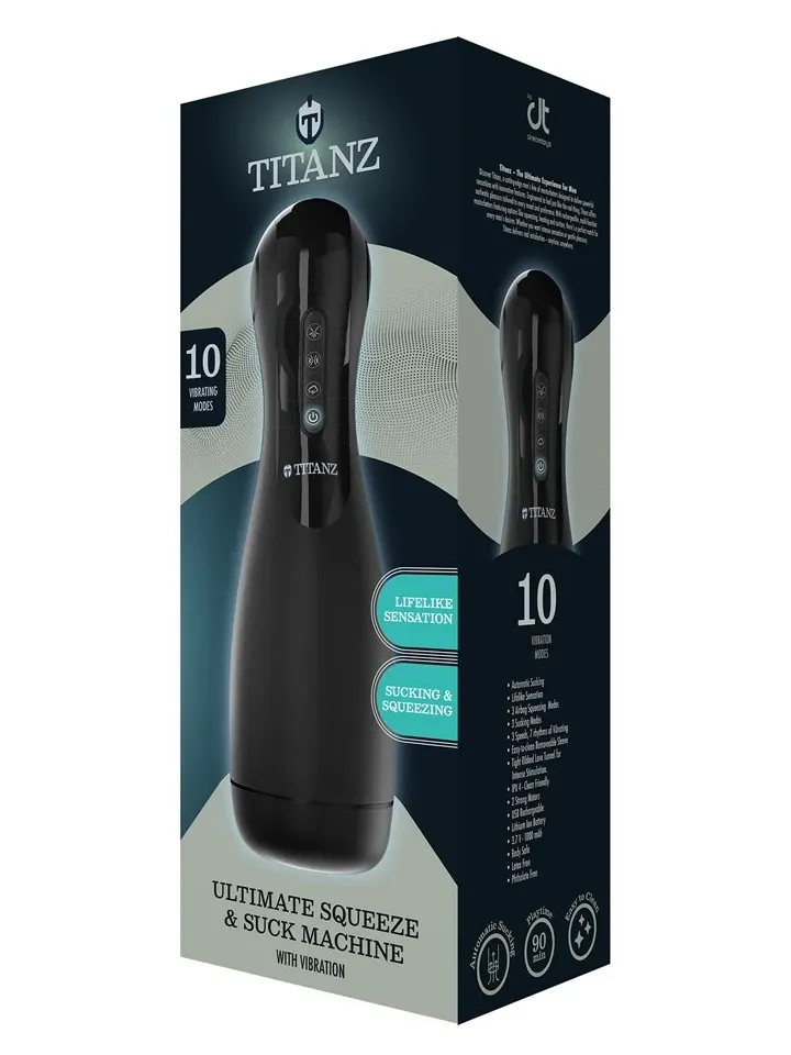 Titanz Ultimate Squeeze & Suck Machine - Masturbator 0
