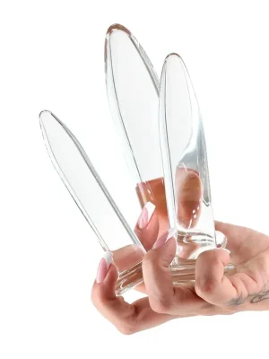 Trainer Kit Clear Glass - Glasdildo 1