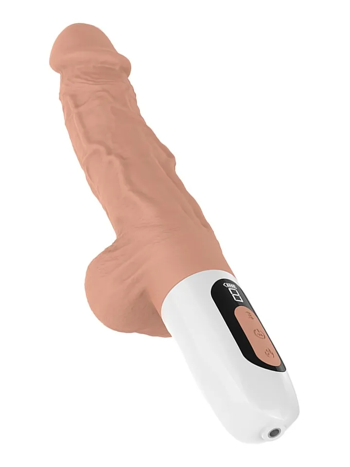 Ultra Realistic Thrusting Motion Vibrator - Dildo med vibrator 1