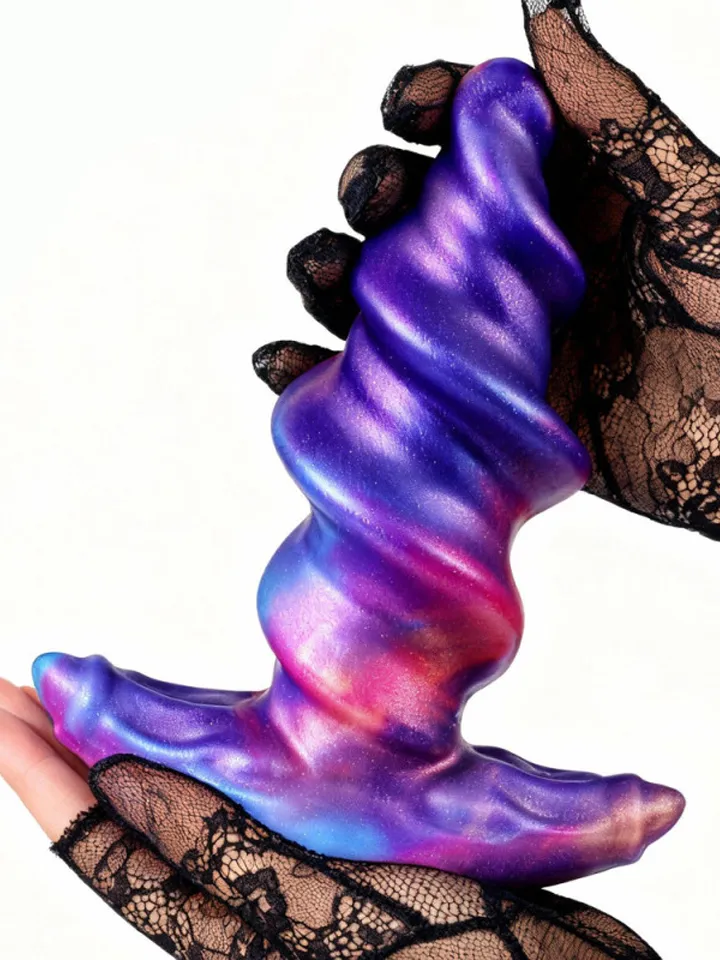 Unicorny Spiraltal Plug 19 cm - XL Buttplug 3
