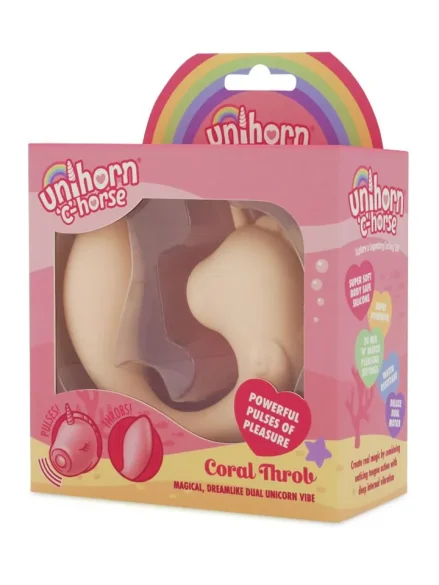 Unihorn C Horse Coral Throb - Klitorisvibrator 4