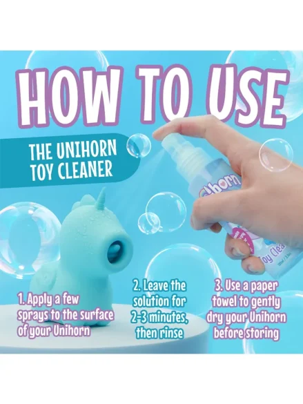 Unihorn Toy Cleaner 100 ml - Rengöring sexleksaker 2