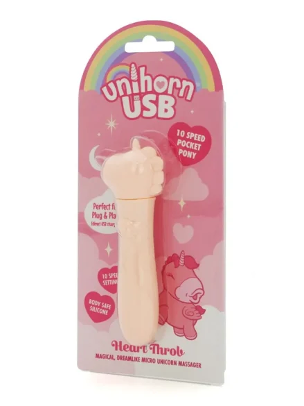 Unihorn USB Bullet Heart Throb - Klitorisvibrator 4
