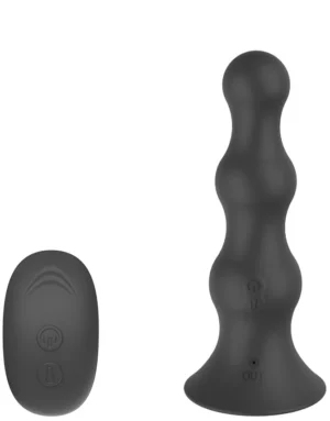 Vibrating Inflatable Anal Plug With Remote - Uppblåsbar analplugg 1