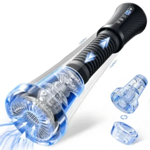 Vibrating & Sucking Masturbator & Pump - Automatisk penispump 1