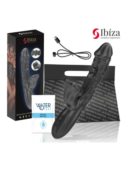 Vibrator & Clitoris Stimulator With Biting & Rotation - Rabbitvibrator med roterande tunga 4
