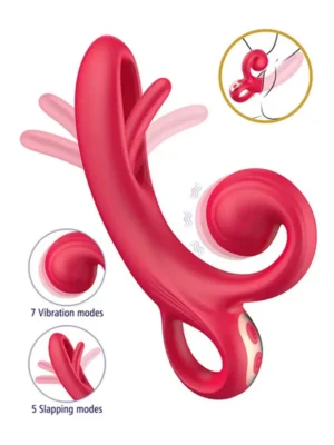 Vibrator With Tongue & Clitoral Stimulation - Klitorisstimulator 1