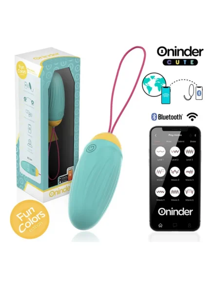 Vibro-Rotating Silicone Gem Egg With App - Appstyrt vibrerande ägg 3