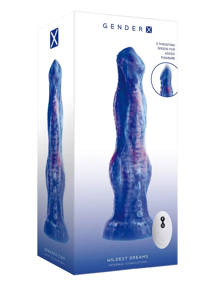 Wildest Dreams Vibrating Fantasy Dildo - Dragon dildo 0