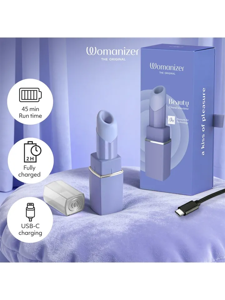 Womanizer Beauty Lilac - Lufttrycksvibrator 0