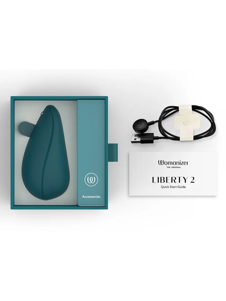 Womanizer Liberty 2 Dark Petrol - Lufttrycksvibrator 4