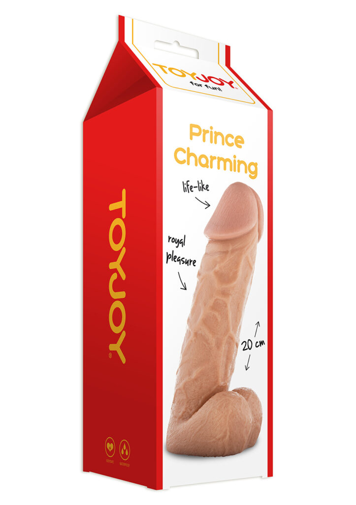 Prince Charming 20 cm Dong - Verklighetstrogen dildo-2