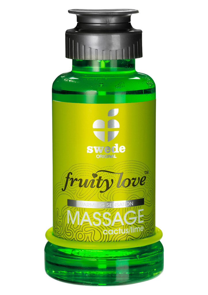 SWEDE HOT MASSAGEOLJA CACTUS/LIME 100 ML-1