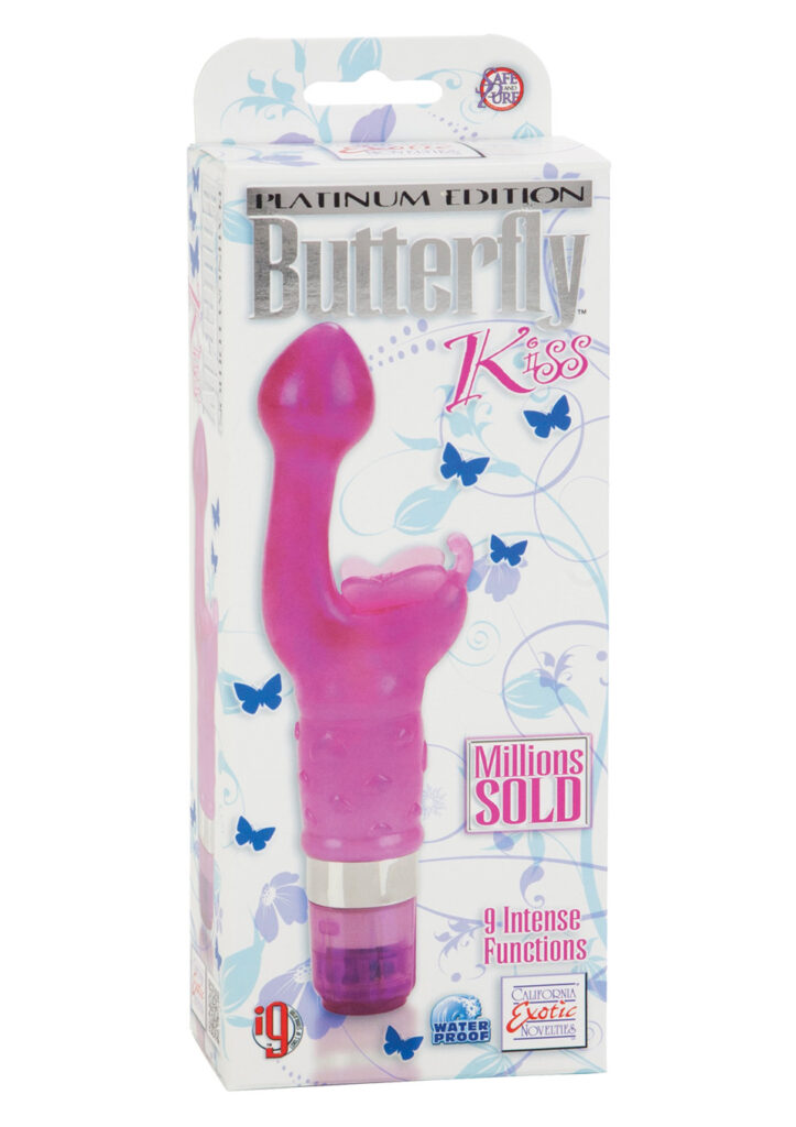 Butterfly Kiss Platinum 9-Function Pink-4