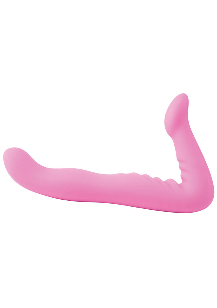 FF ELITE 8" STRAPLESS STRAP-ON PINK-1