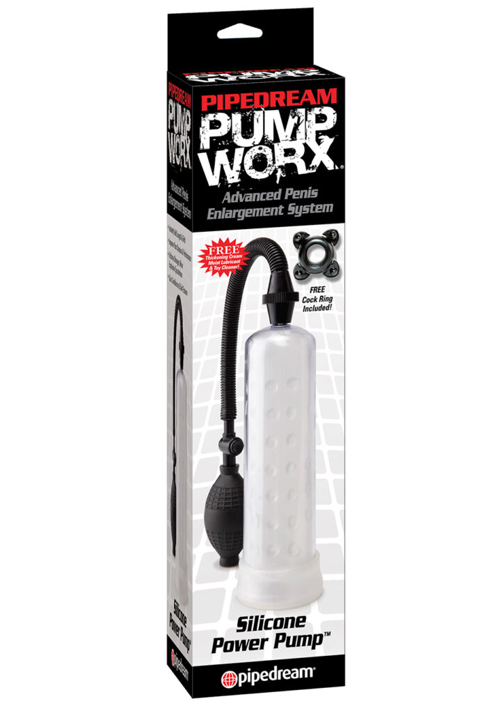 PW SILICONE POWER PUMP CLEAR-2