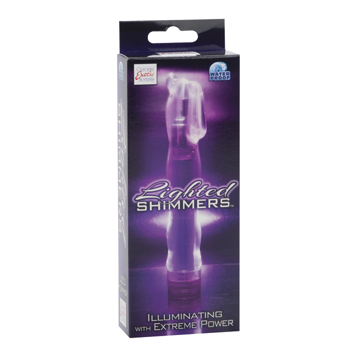 LIGHTED SHIMMERS LED HUMMER PURPLE - Klitoris Vibrator-2