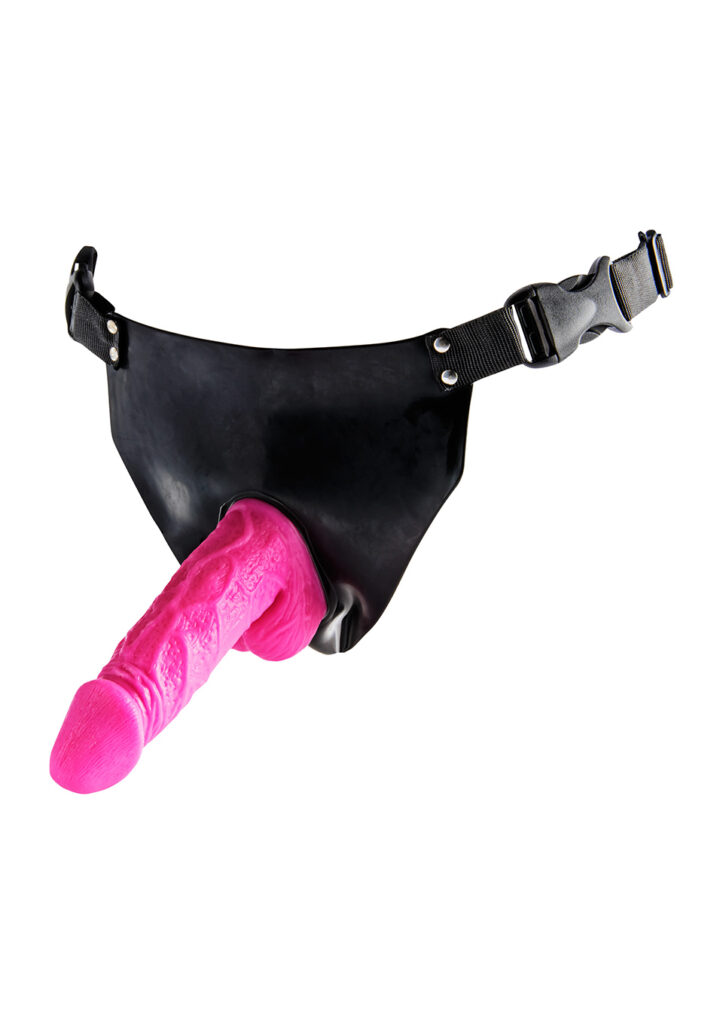 POWERGIRL VIBR. STRAP-ON PINK-2