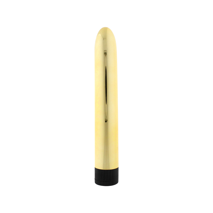 SUPER SLICK VIBRATOR GOLD | Vibrator - Billiga sexleksaker - Sexprylar för under 100 kr - Sexleksaker - Seven Creation Sexleksaker - Massagestav - Vibrator klassiska stavar - bästsäljare | Intimast
